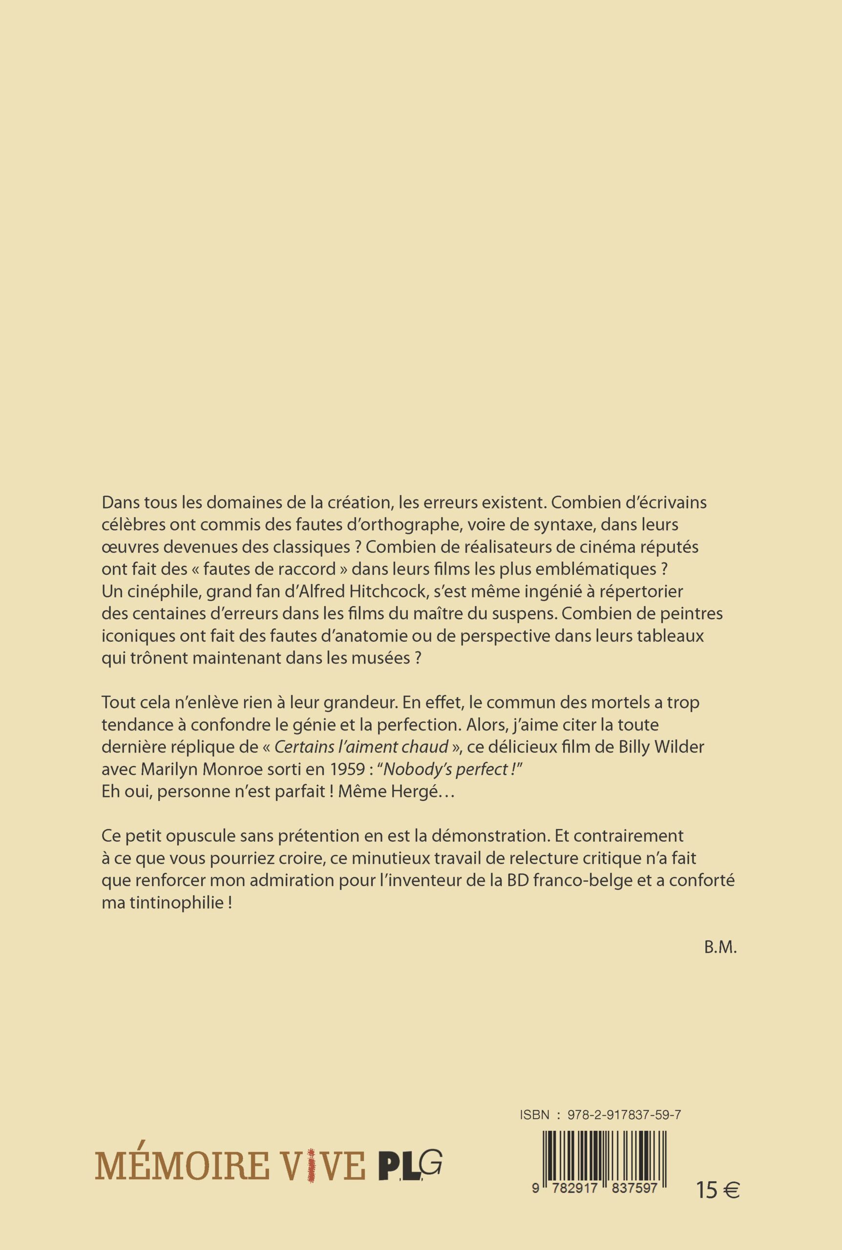 Les erreurs de dessin chez Hergé (petit hommage impertinent) par Benoît Marchon – Image 2